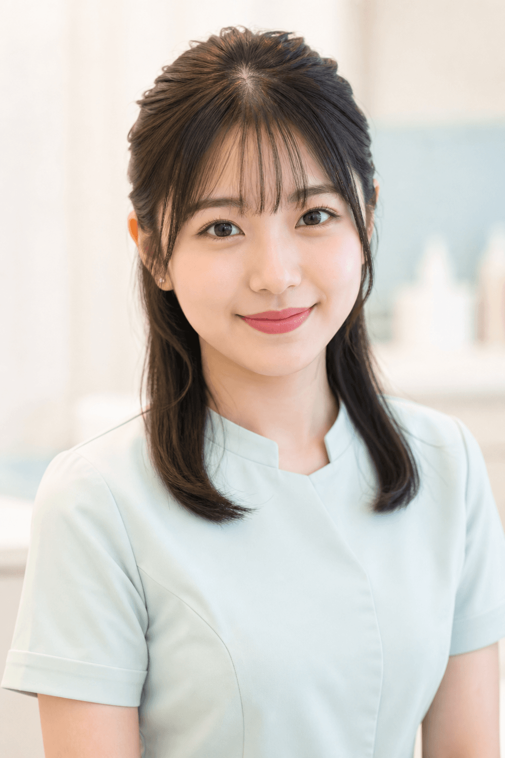 上品で柔らかい雰囲気のポートレート